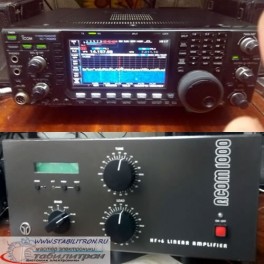 ICOM IC-7600 + ACOM 1000 + MD100